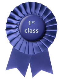 1st class rosette