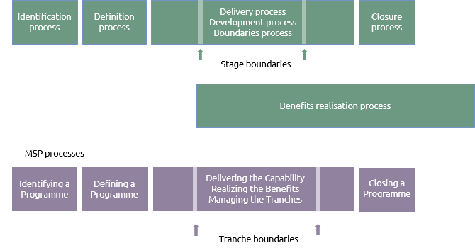 Praxis and MSP life cycles