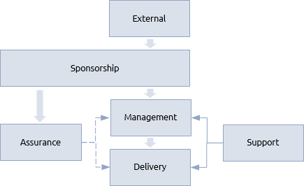 Basic P3 organisaiton structure